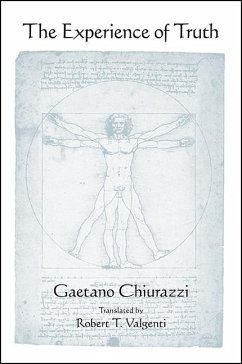 The Experience of Truth (eBook, ePUB) - Chiurazzi, Gaetano