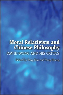 Moral Relativism and Chinese Philosophy (eBook, ePUB)