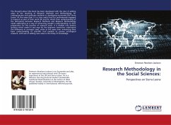 Research Methodology in the Social Sciences: