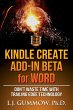 Kindle Create Add-In Beta for Word... - Bild 1