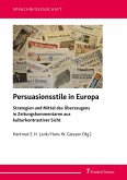 Persuasionsstile in Europa (eBook, PDF)