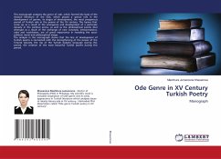 Ode Genre in XV Century Turkish Poetry