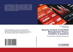 Security Analysis & Portfolio Management Theory, Problems & Solutions