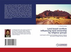 Land based conflicts influencing land ownership by religious groups - Nyonje, Dr. Billy Elias