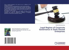 Legal Regime of Corporate Governance in State Owned Enterprises