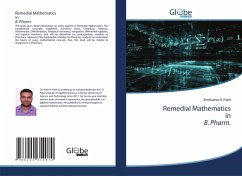 Remedial Mathematics in B. Pharm. - Patel, Jimitkumar R.