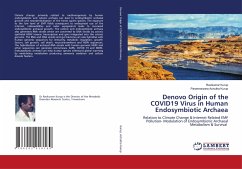 Denovo Origin of the COVID19 Virus in Human Endosymbiotic Archaea