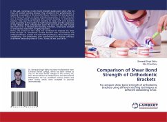Comparison of Shear Bond Strength of Orthodontic Brackets