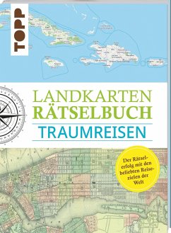 Landkarten Rätselbuch - Traumreisen - Pautner, Norbert