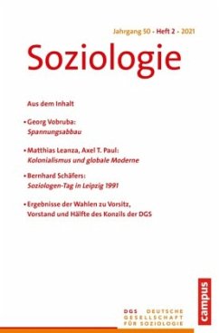 Cover Soziologie 2/2021