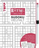 Rätselwelten - Sudoku Vielfalt   Der Rätselklassiker in vielen wunderschönen Formen: klassische Sudokus, Sternsudokus und mehr