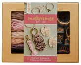 Makramee-Schmuckset "With Love" (Rosé/Natur)