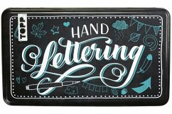 Cover Handlettering Designdose mit Brush Pens