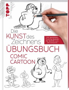 Die Kunst des Zeichnens - Comic Cartoon Übungsbuch - Frechverlag