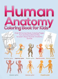 Human Anatomy Coloring Book for Kids - Activity Books, Pineapple