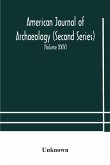 American journal of archaeology (Second Series) The Journal of the Archaeological Institute of America (Volume XXIV) 1920