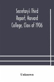 Secretary's Third Report, Harvard College, Class of 1906