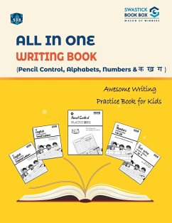 SBB All in One Writing Book Alphabets, Nembers and Ka, Kha, Gha - Swastick Book Box