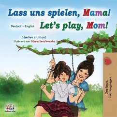 Cover Let's Play, Mom! (German English Bilingual Book for Kids)