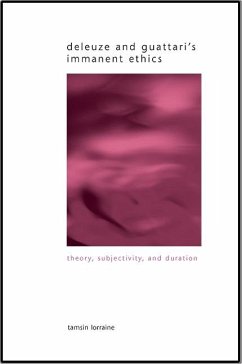 Cover Deleuze and Guattari's Immanent Ethics (eBook, ePUB)