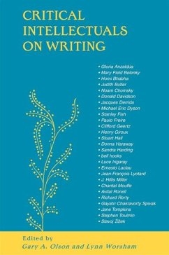 Cover Critical Intellectuals on Writing (eBook, PDF)