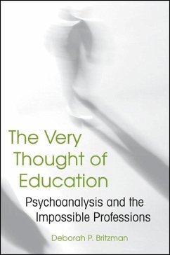 Cover The Very Thought of Education (eBook, PDF)