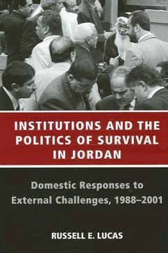 Institutions and the Politics of Survival in Jordan (eBook, PDF) Cover Institutions and the Politics of Survival in Jordan (eBook, PDF)