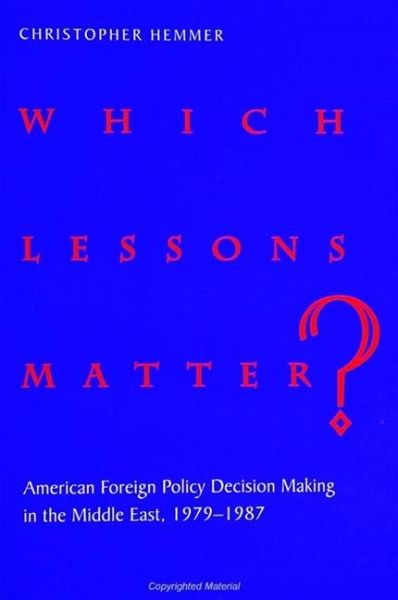 Which Lessons Matter? (eBook, PDF) Which Lessons Matter? (eBook, PDF)