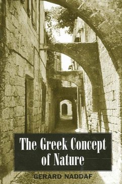 The Greek Concept of Nature (eBook, PDF) - Naddaf, Gerard