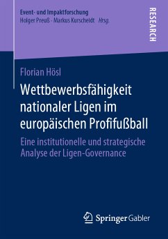 Wettbewerbsfähigkeit nationaler Ligen im europäischen Profifußball (eBook, PDF) - Hösl, Florian