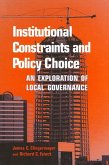 Institutional Constraints and Policy Choice (eBook, PDF)