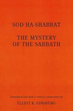 Cover Sod ha-Shabbat (eBook, PDF)