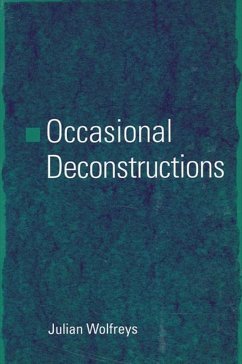 Occasional Deconstructions (eBook, PDF) - Wolfreys, Julian