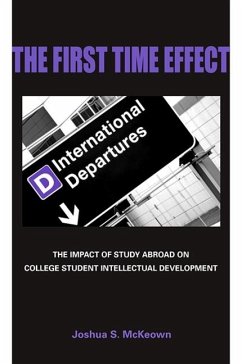 The First Time Effect (eBook, PDF) - McKeown, Joshua S.