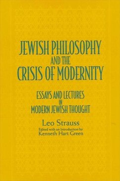 Cover Jewish Philosophy and the Crisis of Modernity (eBook, PDF)