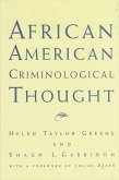 African American Criminological Thought (eBook, PDF)