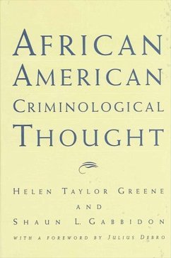Cover African American Criminological Thought (eBook, PDF)