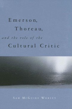 Cover Emerson, Thoreau, and the Role of the Cultural Critic (eBook, PDF)
