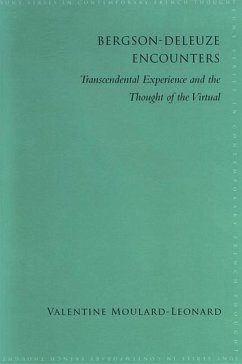 Cover Bergson-Deleuze Encounters (eBook, PDF)