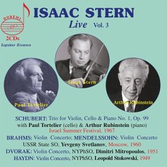 Isaac Stern: Live,Vol.3 - Stern,Isaac/Rubinstein/Tortelier/Stokowski/+