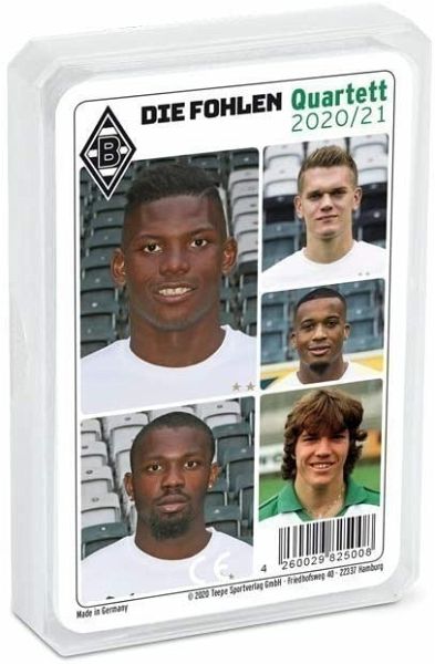 Borussia M gladbach Quartett Kartenspiel 2020/2021 Karten Fußball Neu OVP 