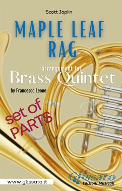 Maple Leaf Rag - Brass Quintet - Parts (eBook, ePUB) - Joplin, Scott; Leone, Francesco