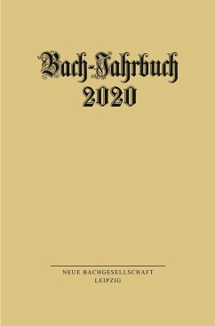 Cover Bach-Jahrbuch 2020