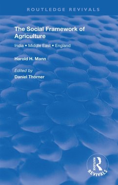 Cover The Social Framework of Agriculture (eBook, PDF)
