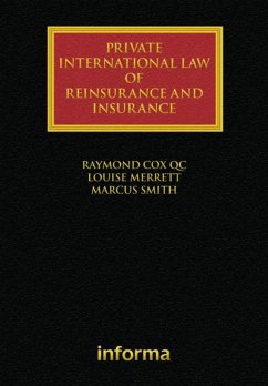 Cover Private International Law of Reinsurance and Insurance (eBook, ePUB)