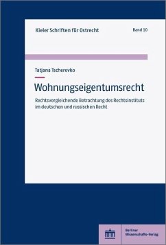 Wohnungseigentumsrecht (eBook, PDF) - Tscherevko, Tatjana