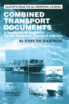 Combined Transport Documents (eBook, ePUB) - Richardson, John
