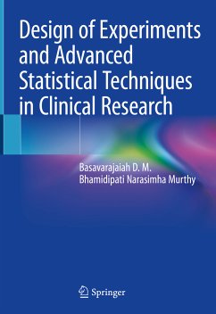 Design of Experiments and Advanced Statistical Techniques in Clinical Research (eBook, PDF) - D. M., Basavarajaiah; Narasimha Murthy, Bhamidipati