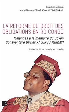 La réforme du droit des obligations en RD Congo - Kenge Ngomba Tshilombayi, Maris-Thérèse