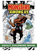 Monsters Among Us: Adult Coloring Book (eBook, PDF)